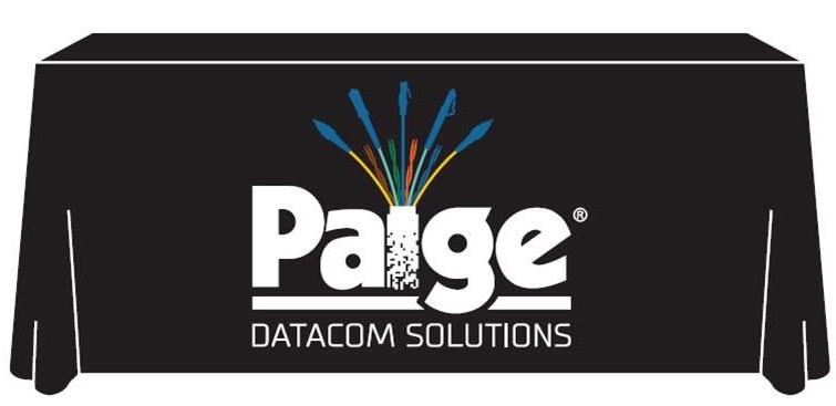 Tablecloth: 8-ft Table, Black