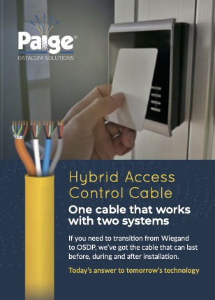OSDP Postcard: Hybrid OSDP/Wiegand Access Control Cable