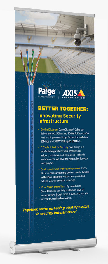 Pop Up Banner: AXIS Communications