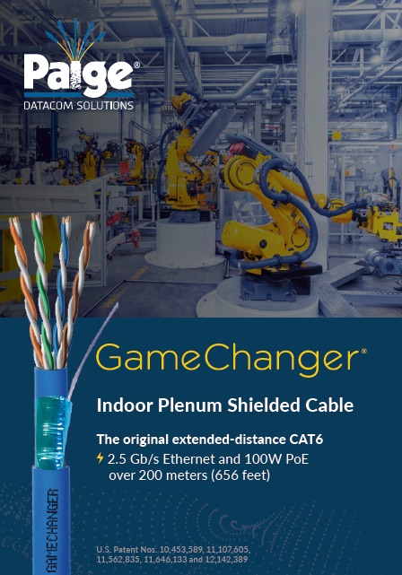 GameChanger Postcard: Indoor Plenum Shielded
