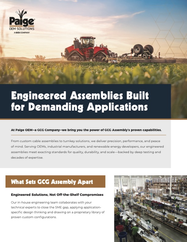 Assembly Sell Sheet