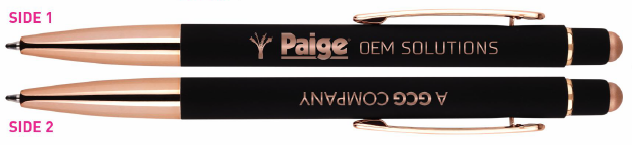 Black & Copper Stylus Pen