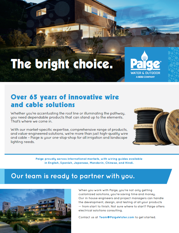 Landscape Lighting Flyer