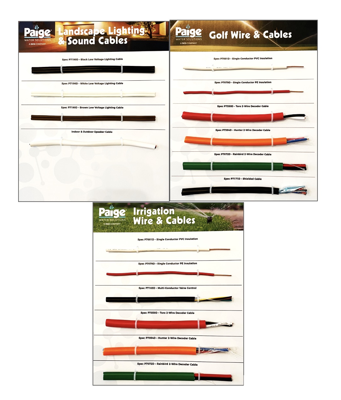 Product Sample Displays (Set of 3)