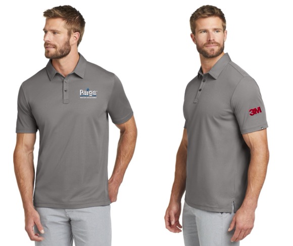 3M Grey Polo: Size Medium